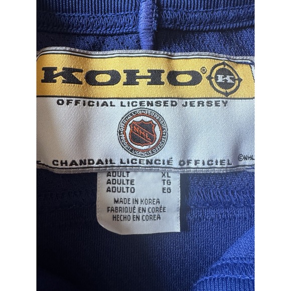 Vintage Koho Licensed Toronto Maple Leafs Men's Size XL Jersey Weitz #14 - Picture 10 of 13